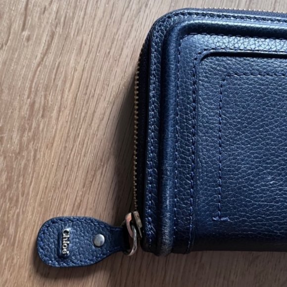 Chloe Wallet Navy Blue - Picture 2 of 7